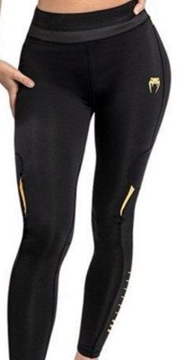 Venum Tempest 2.0 Leggings - Black/Gold (Size S)
