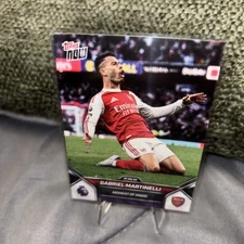Gabriel Martinelli 2025-26 Premier League Topps NOW Card 24”Moment Of Magic”