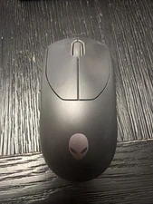 Alienware Pro Wireless Gaming Mouse PROWS Black Ultra-Light Wireless Light Used