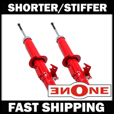 2pc Front MK1 Stiff Shorter Shocks Struts For Lowered Vehicles GS3536 90 Integra