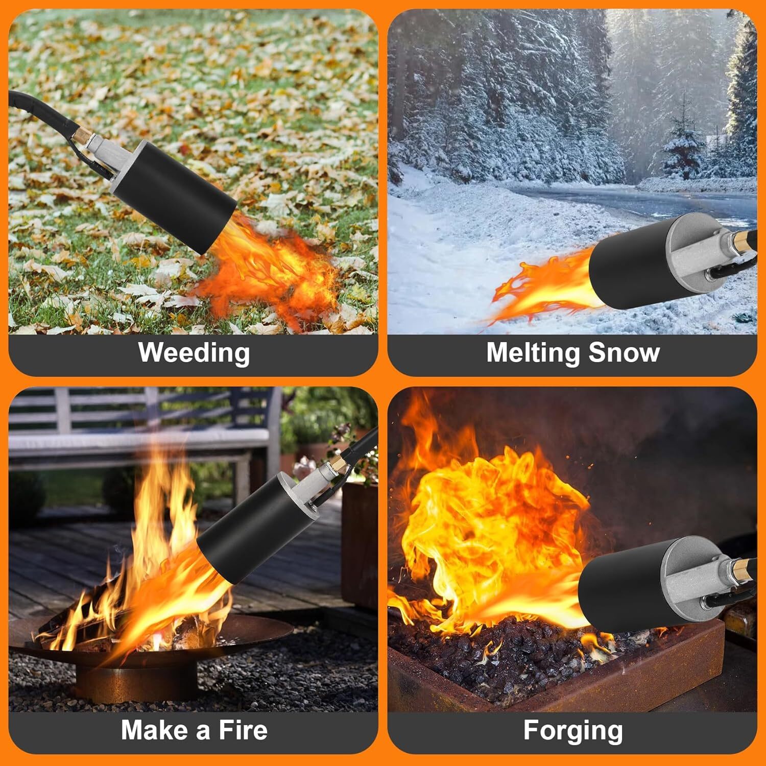 Connect 5100Lb Propane Tank High Output Self l… Propane Torch Weed