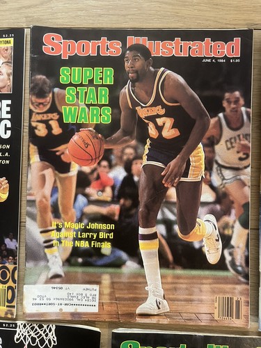 1980s Sports Illustrated LA Lakers MAGIC JOHNSON, KAREEM, JAMES WORTHY (5) - 第 3/12 張圖片