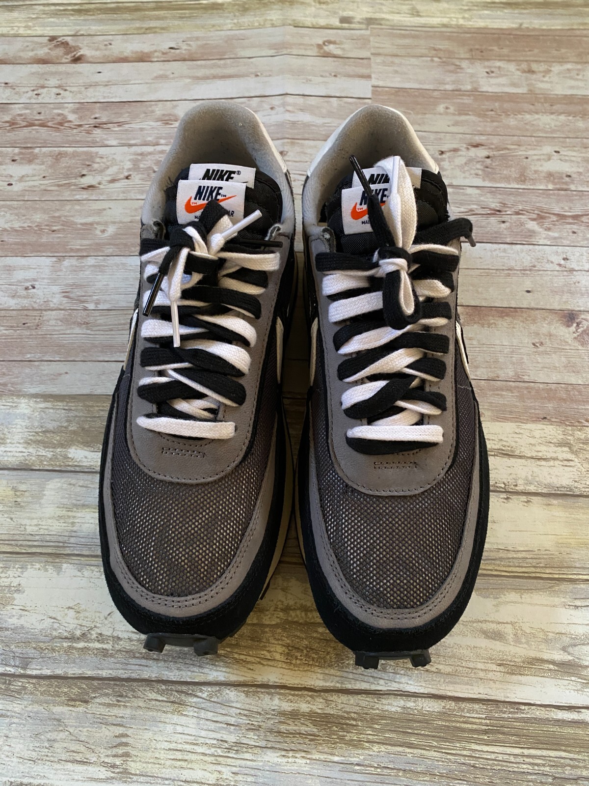 SACAI X NIKE Nike x Sacai LD Waffle 'Black' OG Size 9.5 BV0073 001 Anthracite Gunsmoke 2019