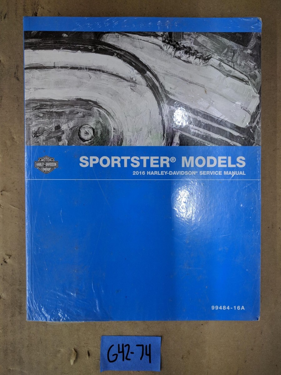2016 Harley-Davidson Sportster Models Service Manual 99484-16A | eBay 2016 Harley-Davidson Sportster Models Service Manual 99484-16A | eBay