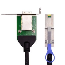 CHENYANG Mini SAS External SFF-8088 to SFF-8088 PCBA Extension Cable Bracket