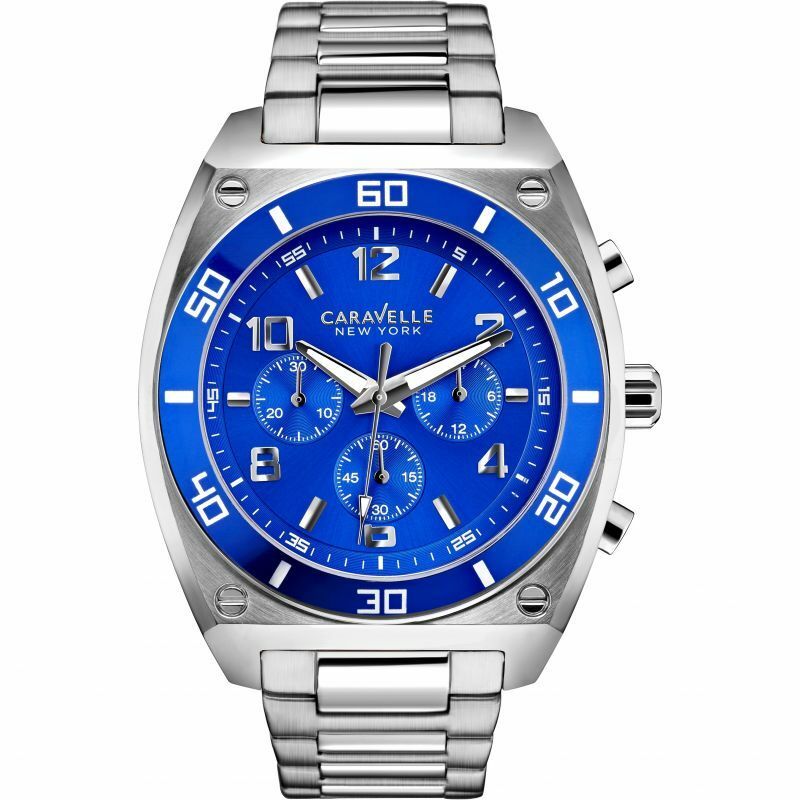 Caravelle New York Montre Caravelle By Bulova Stainless Steel