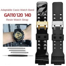16mm Silicone Watch Strap For Casio GA-100/110/120/140/200/400/700 GD100/110/120