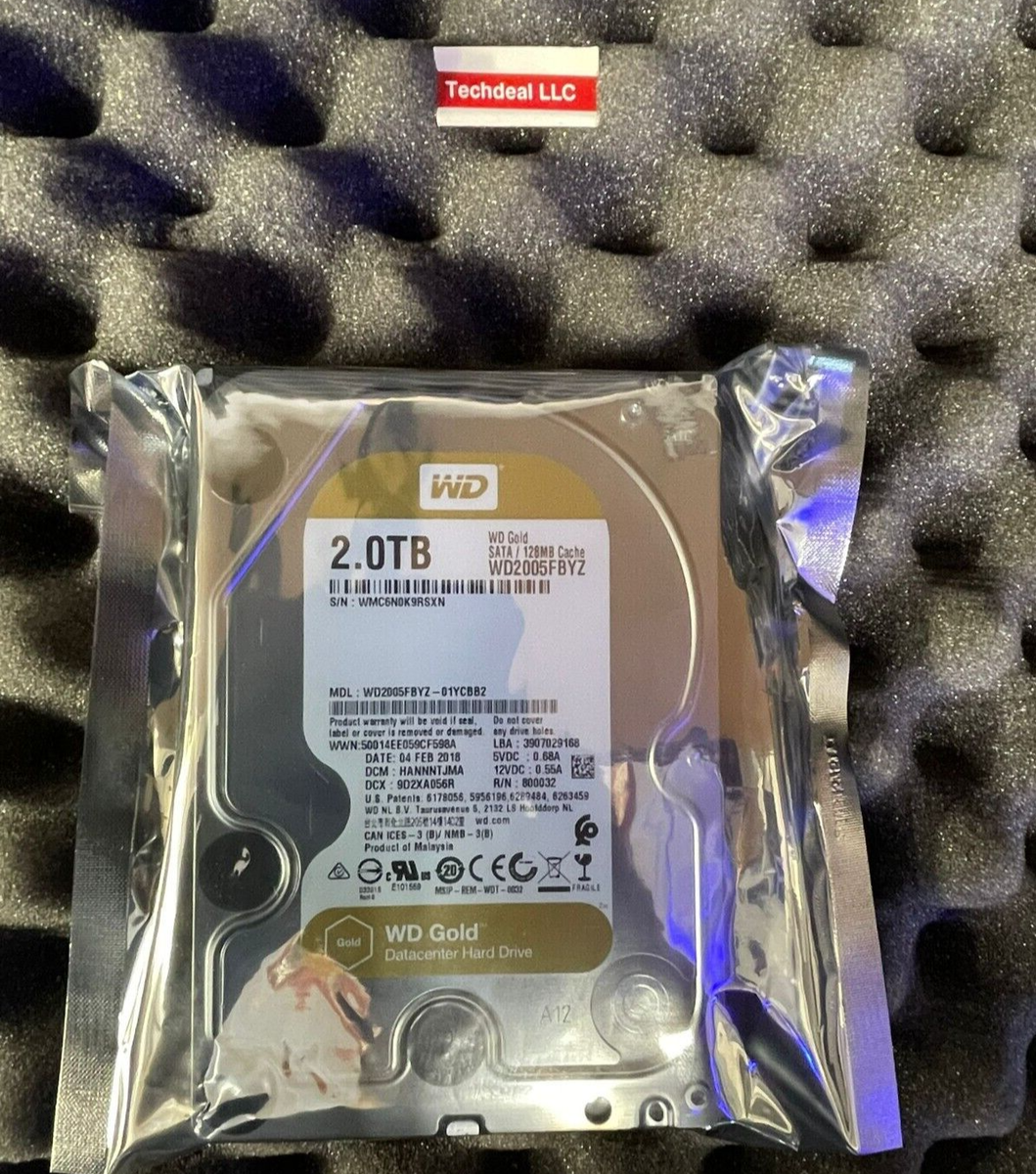 Western Digital WD2005FBYZ（3.5 HDD 2TB） Western Digital HDD 2TB SATA 6Gb/s 7200RPM 128MB 3.5