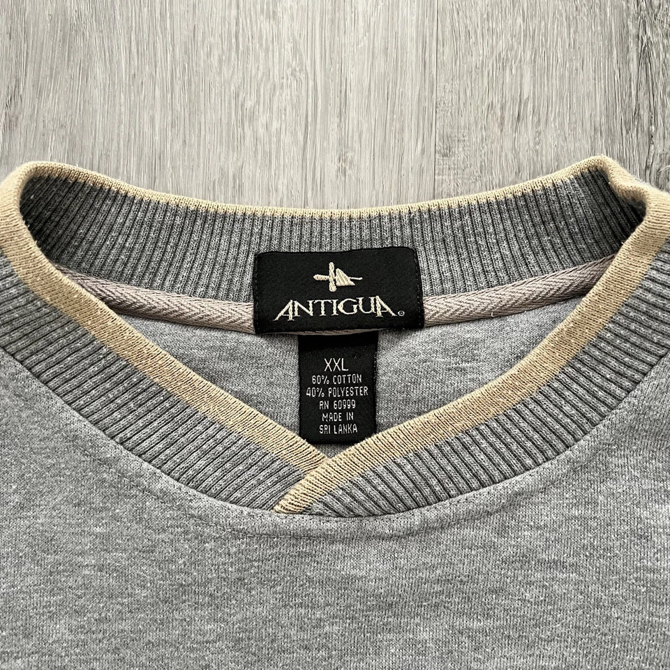 Sudadera De Colección Iowa Hawkeyes Bordada GRANDE Deletrear Colegio Cuello Redondo 2XL Foto 3 de 4