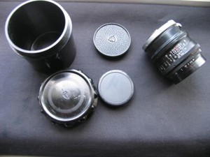 Russian Jupiter 9. 85mm f2 lens Contax / Kiev mount  + caps etc