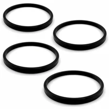 4x Spigot Rings 72.6-65,1 mm Alloy Wheel Hub centric spacer 72.6 to 65.1 H-6 mm