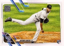 2021 Topps Update #US85 Antonio Santos Colorado Rockies Rookie Card RC