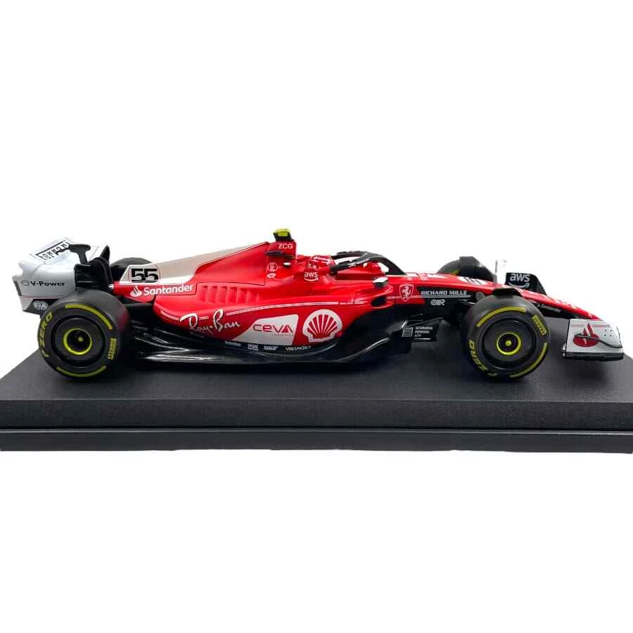 Modellino F1 Bburago 1/18 Ferrari SF-23 Las Vegas C. Sainz #55 2023 - Immagine 4 di 4