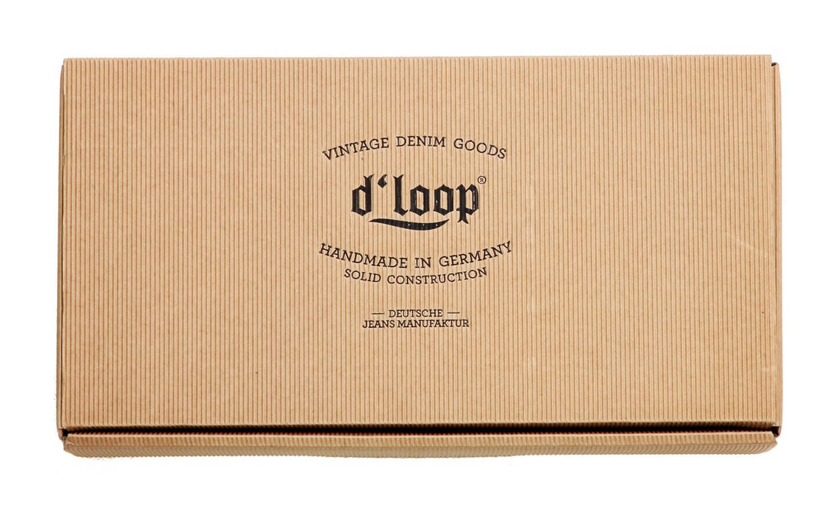 Jean Japonais Selvedge D'LOOP – Vintage Confort Mince – Taille W35 L34 – Indigo Profond – 100% Coton Bio – Neuf Avec étiquettes