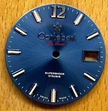 Cortebert De Luxe Dial Glow Watch -17 Rubis- 30mm -Swiss Made- Super Shock D60