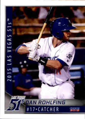 Louis Rohlfing 2015 Las Vegas 51s Choice #21 Dan Rohlfing St Louis Missouri MO ...