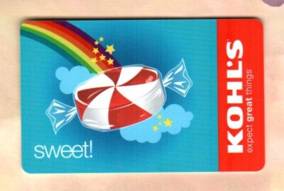 KOHL'S Sweet, Holiday Mint ( 2007 ) Scratch & Sniff Gift Card ( $0 )