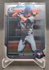 2022 Bowman Chrome #BDC-45 Josh Kasevich Toronto Blue Jays Baseball Card
