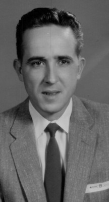 6K Photograph 1960's Handsome Older Man Head Shot ID Photo Portrait 4X5