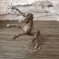 Schmid Fine Pewter Mini 3 inch Rearing Unicorn Figurine Fantasy 0301 MADE IN USA