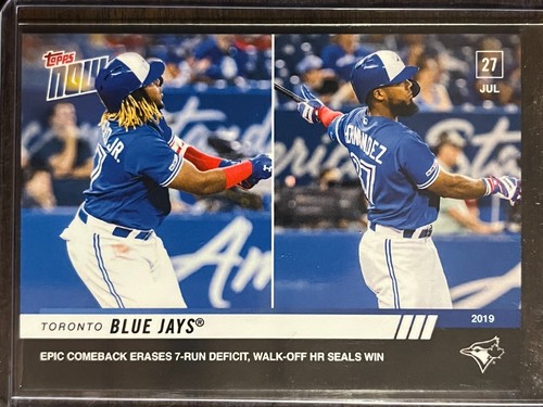 2019 Topps Now 586 TORONTO BLUE JAYS®