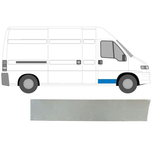 Front Door Step Sill Pair – LH & RH – Fits Fiat Ducato / Boxer / Relay 1994-2005