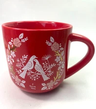 Threshold I Dove You Mug Red Love Birds Valentines Day Funny Floral 16oz 2017B61