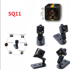 MINI TELECAMERA SORVEGLIANZA FULL HD SQ11 SPY CAM NASCOSTA COLORE NERO t1 