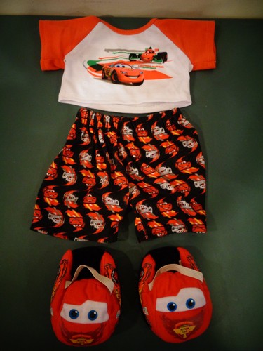 BUILD A BEAR BAB DISNEY CARS LIGHTNING 