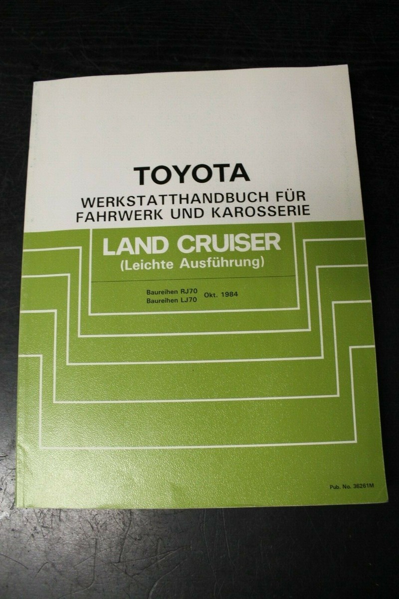image.title Werkstatthandbuch Toyota Land Cruiser Leichte Ausführung RJ LJ image.title Werkstatthandbuch Toyota Land Cruiser Leichte Ausführung RJ LJ