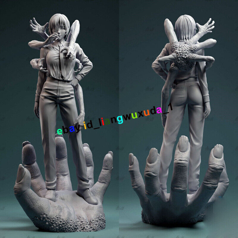 1/8 1/6 Chainsaw Man Himeno 3D Print Figure Model Kits Unpainted  Unassembled GK