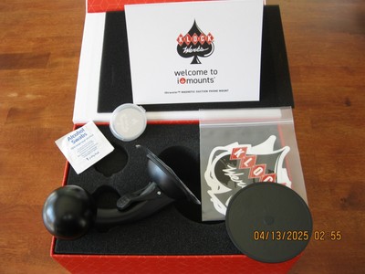 New OPEN BOX MISSING THE IOCORE  Klock Werks iOTRAVELER  Phone Mount