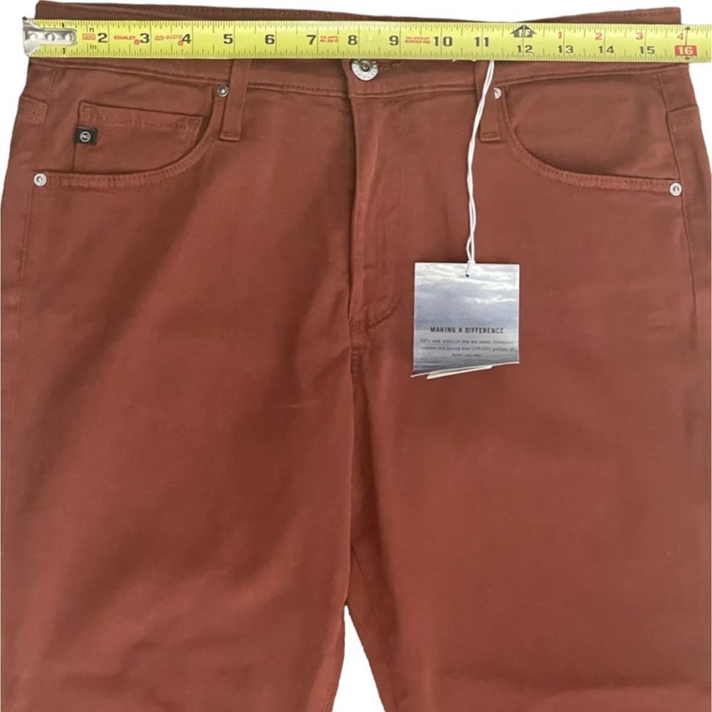 AG Adriano Goldschmied Farrah Skinny Ankle Jeans High Rise Stretch Sateen 30 thumbnail 4