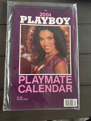 PLAYBOY 2004 PLAYMATE CALENDAR IN SEALED MINT CONDITION-  -PE