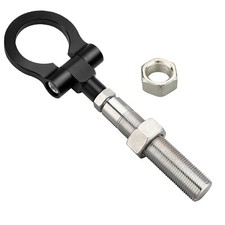 Heavy Duty Black Folding Ring Tow Hook For Toyota Rav4 Camry Yaris Scion Prius C