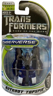 Transformers 3 Dark of the Moon Movie Cyberverse Legion Class Topspin Figure NEW