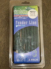 UNICORD PREMIUM BRAIDED FENDER LINE 2-PACK 3/8" x 6' HUNTER GREEN