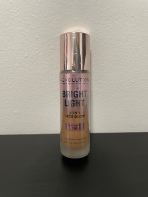 Revolution Bright Light 4 In 1 Face Glow Radiance Tan NEW SEALED Makeup