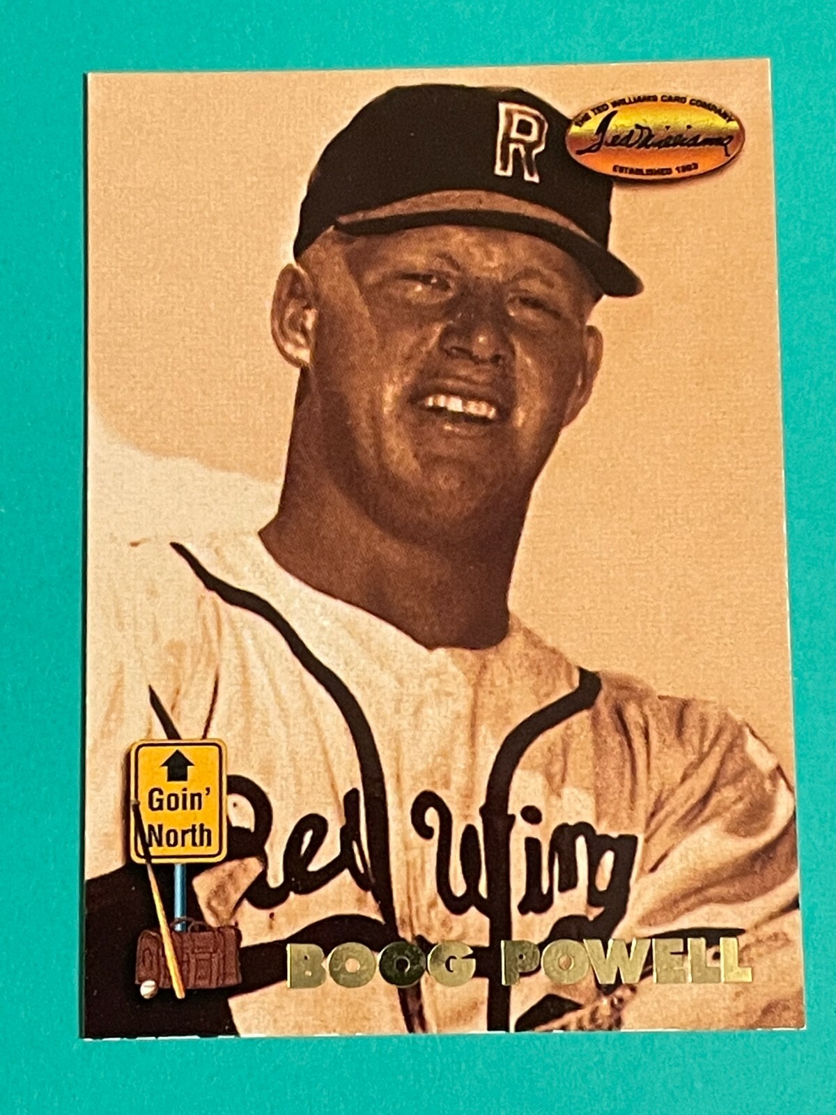 1993 Ted Williams Card Company #143 Boog Powell - Goin' North | eBay