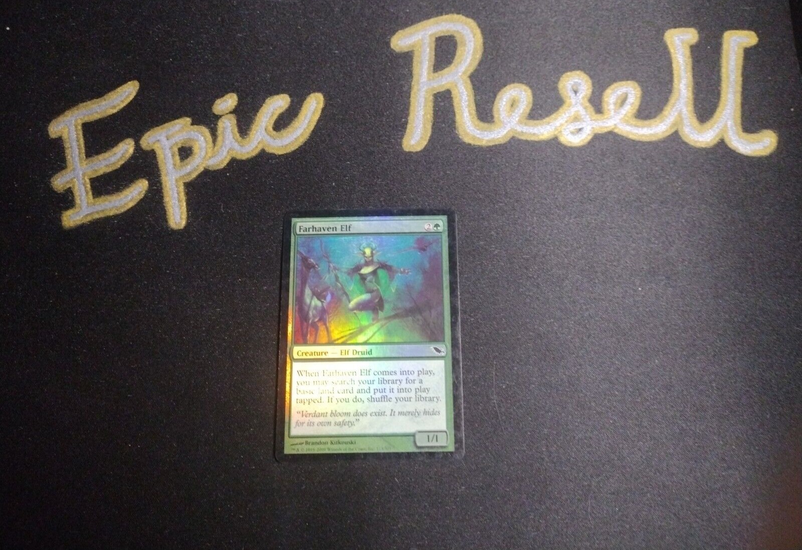 Farhaven Elf Foil MTG Shadowmoor 113/301 TCG Played Condition