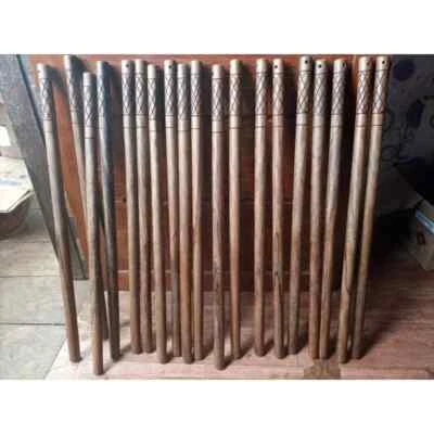 Pair (2 pieces) Magkuno Arnis Escrima Kali Baston Martial Arts Sticks with Case