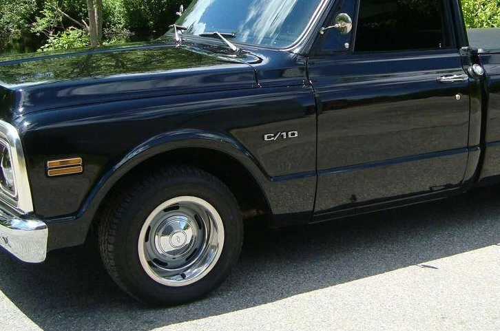 Camioneta pickup Chevy C10 y GMC 1967-72 - Kit de varilla de parasol - Par Foto 4 de 4