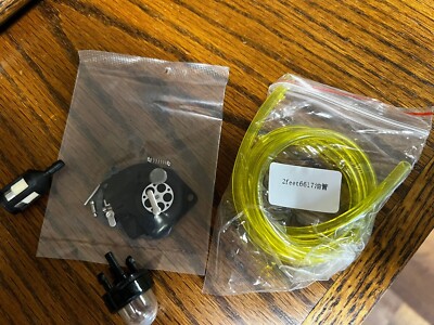 Kit Ricostruzione Carburatore Per McCulloch Walbro - Filtri E Tubo Benzina