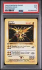 1999 POKEMON BASE SET 1ST EDITION #16 ZAPDOS-HOLO PSA 7