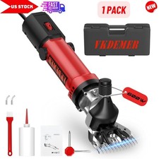 600W Electric Sheep Shears Clippers, 6 Speeds Animal Grooming for Sheep, Goat