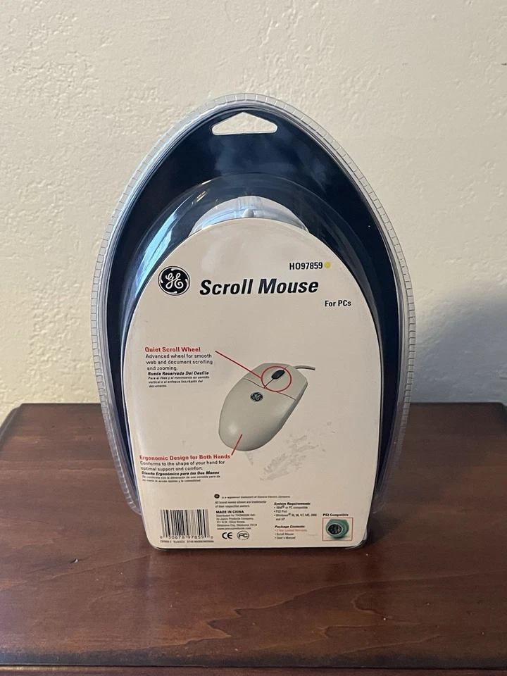 New Computer Mouse GE General Electric Sealed Wired - Image 2 of 2