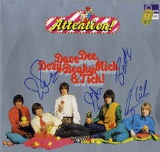 1960s POP/ROCK GROUP Dave Dee, Dozy, Beaky, Mick & Tich autographs, IP signed vi