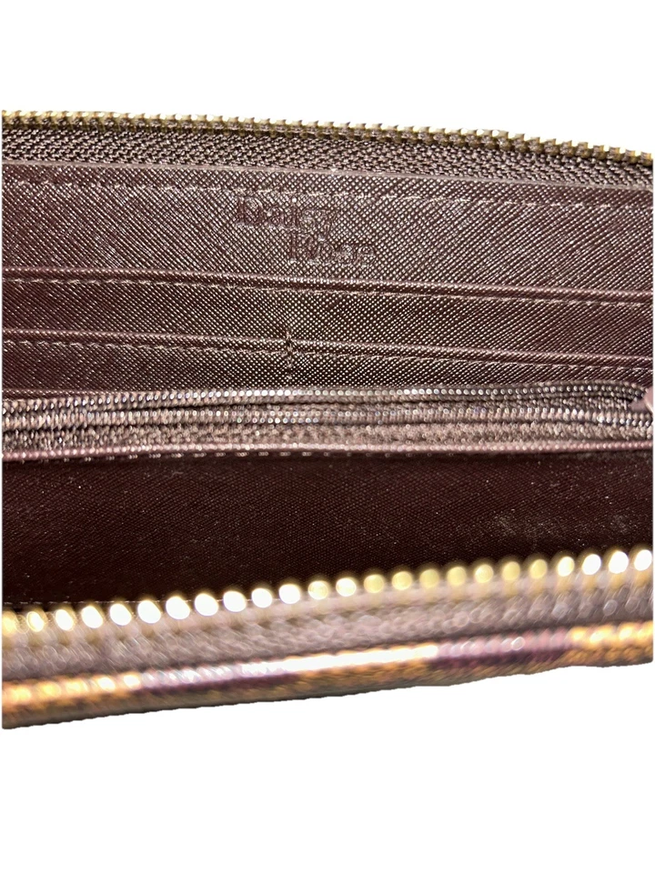 Daisy Rose Women's Leather Checkered Backpack Wallet - Image 2 of 4