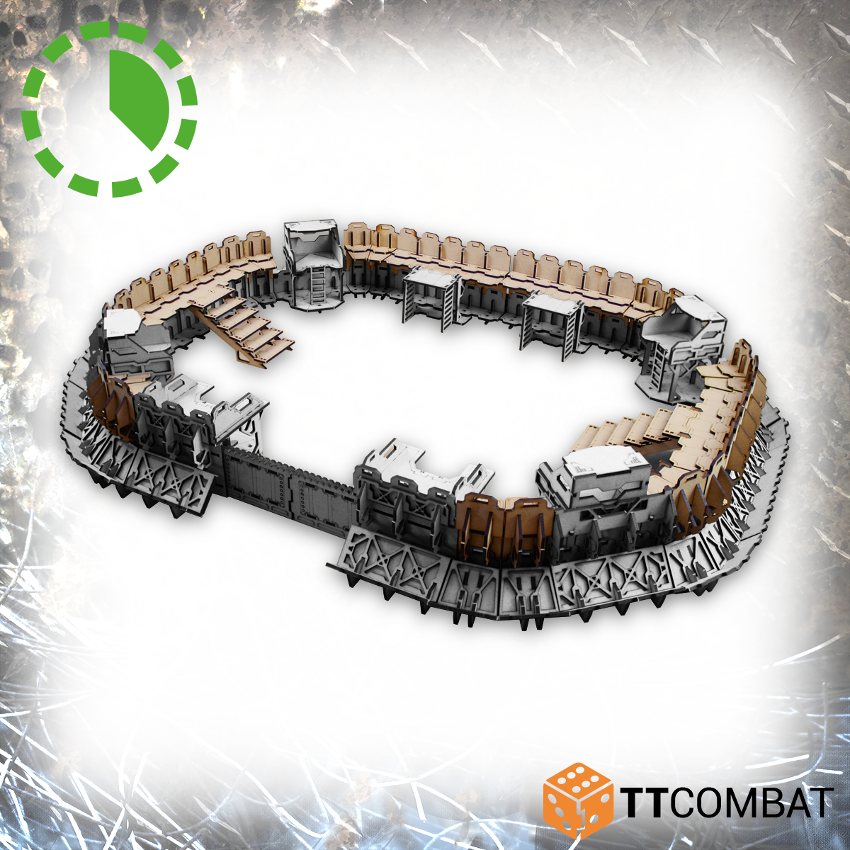 TTCombat BNIB Battlesnap: Outpost - Fortress Upgrade