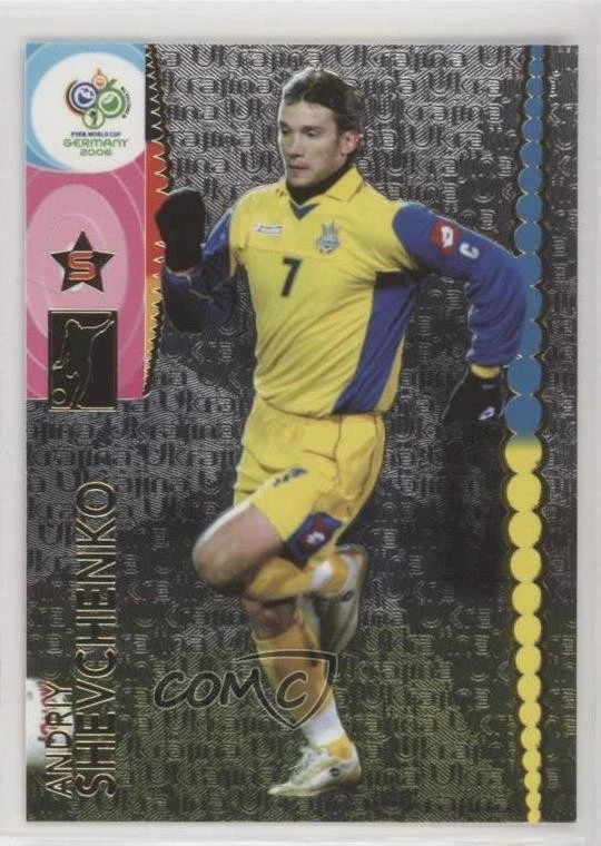 2006 Panini FIFA World Cup Germany Andriy Shevchenko #186 for sale